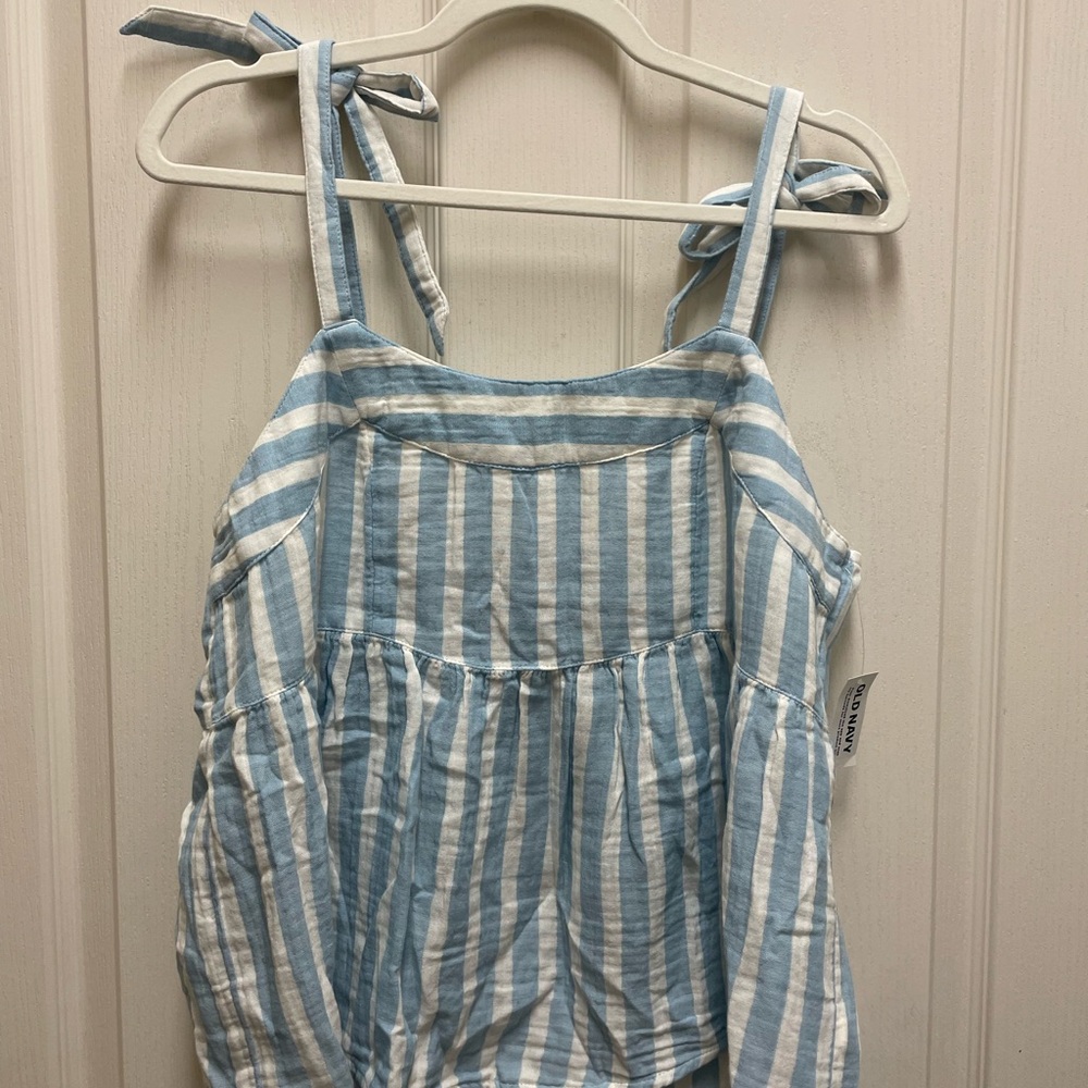 NWT Old Nay tie sleeve cami